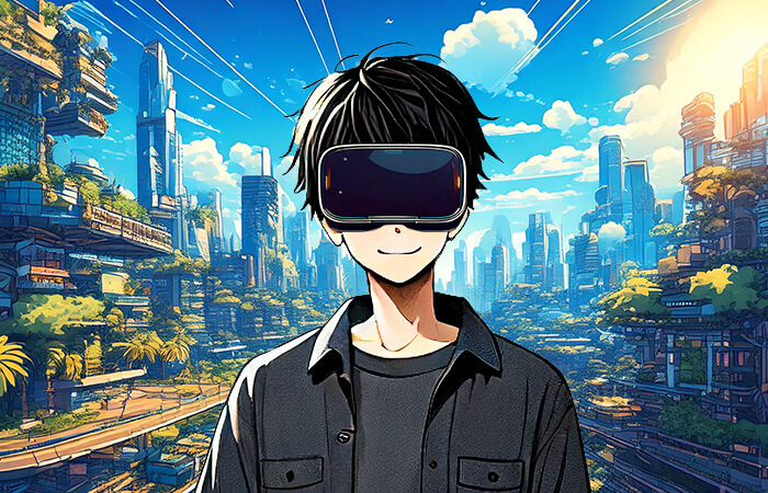 メタバースの発展のイメージ