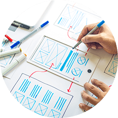 UX/UIデザイナーのイメージ